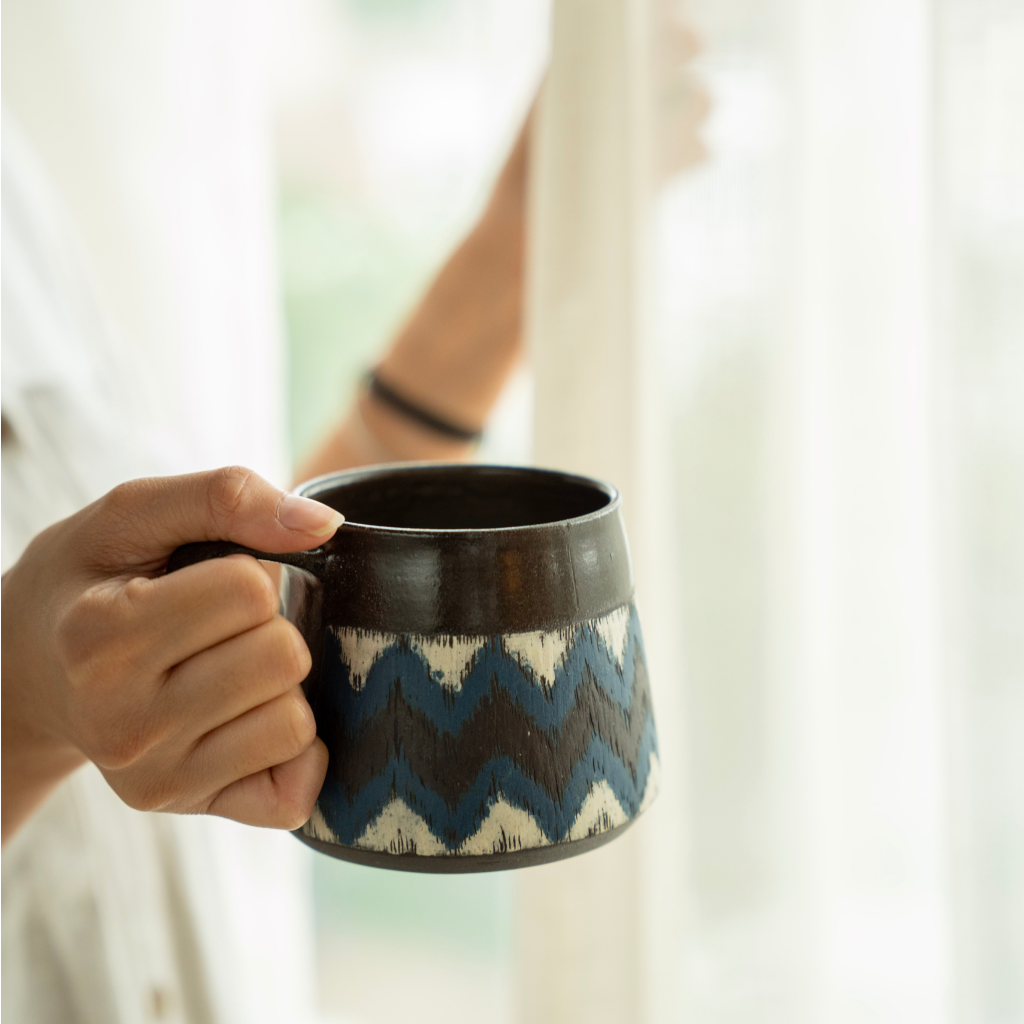 Ikat Dreams Mug | 480 ml | Patterned – Lagavi